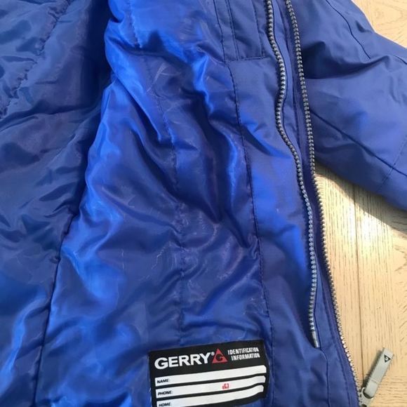 Gerry insulated Blue jacket size 10/12 w/hoodie  - Picture 9 of 9